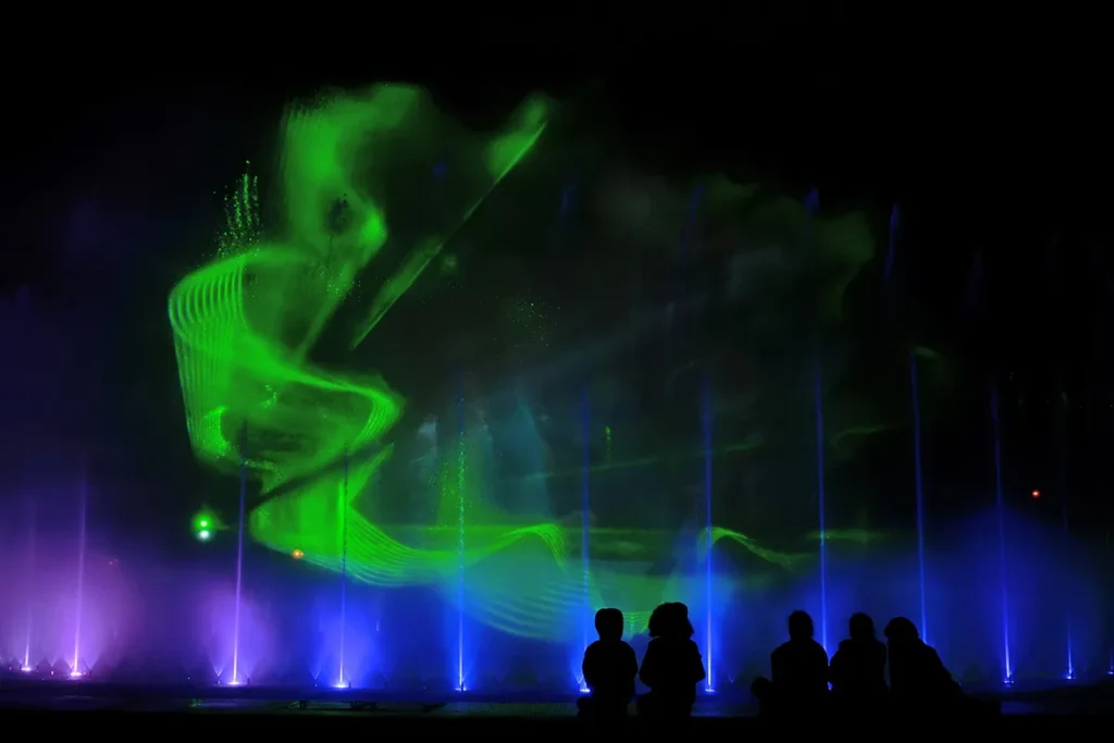 Multimedia Water Displays