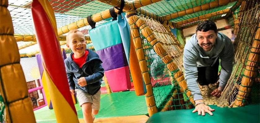 Soft Play Equipment for Toddlers to Tweens in a Playground