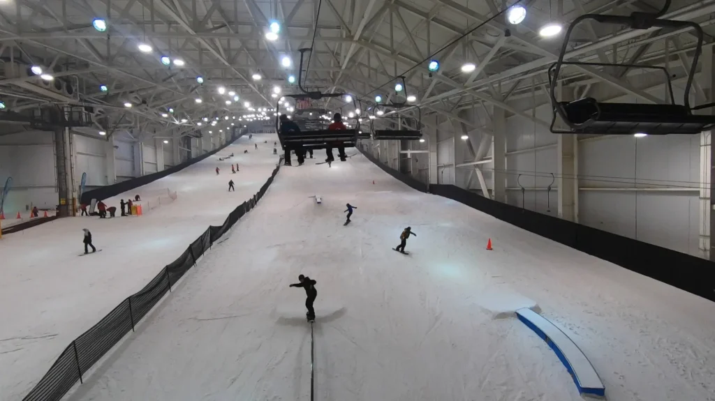 Snow park activities