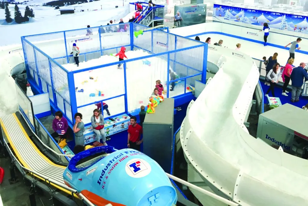 Activities in snow park to increase footfall