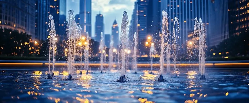 Water Laser Shows