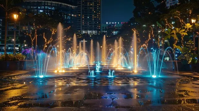 Water Laser Shows
