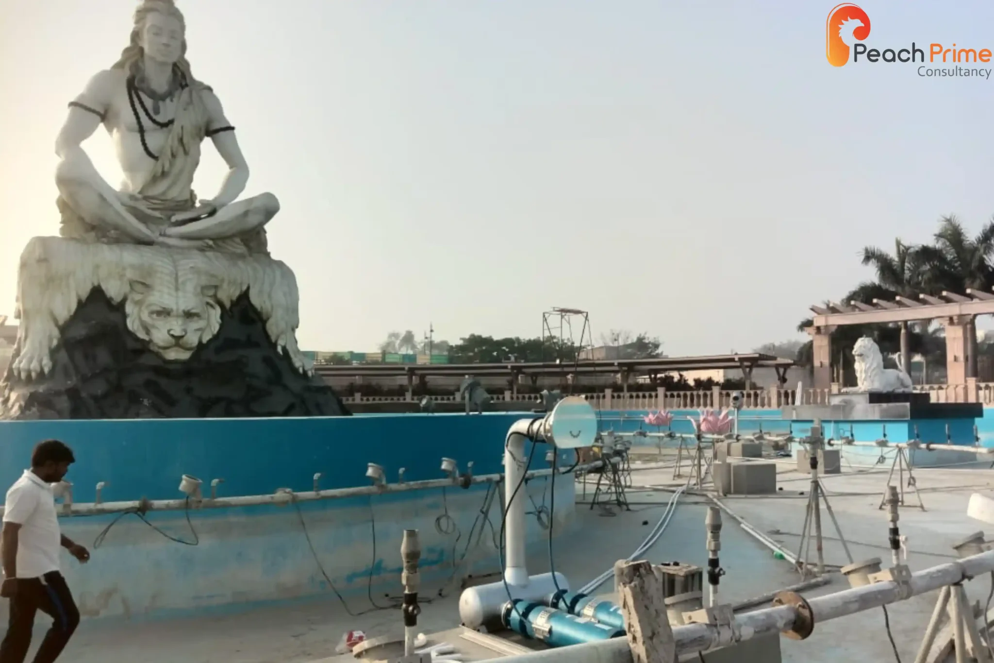 Water Screen Projection at Mahakal Corridor, Ujjain