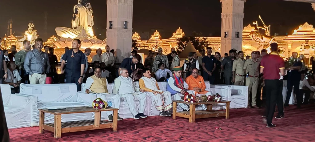Light & Sound Show at Lotus Pond, Mahakal Lok, Ujjain 1 Light & Sound Show