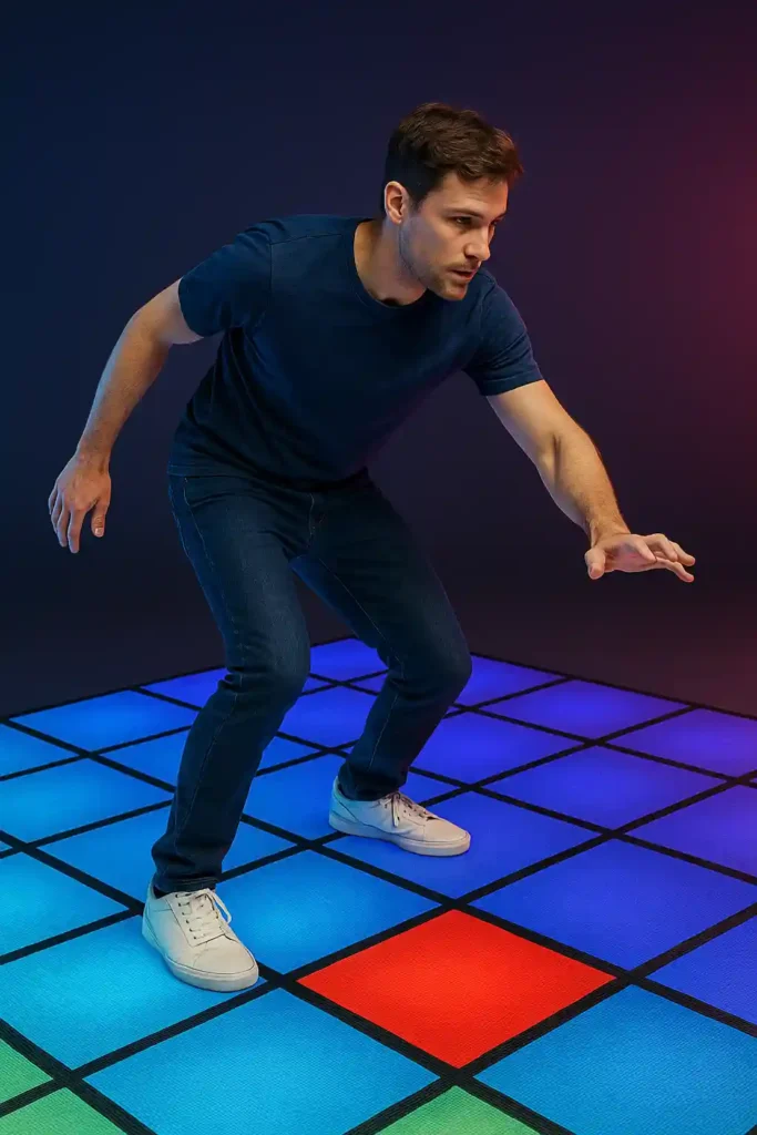 Interactive LED Floor Gaming