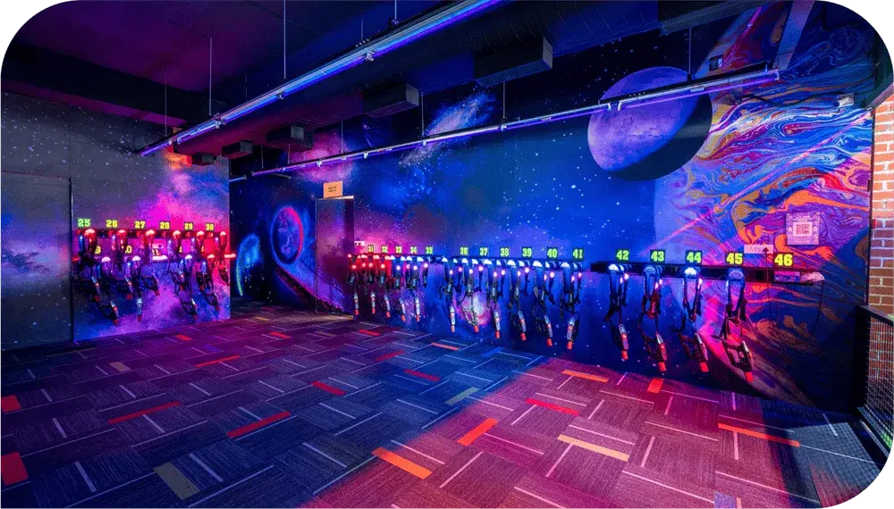 laser tag arenas for FECs
