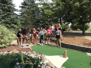 Event Party Mini Golf Layout