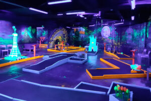 Glow In The Dark Mini Golf