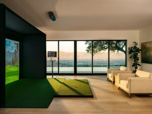 Golf Simulator Lounge Concept