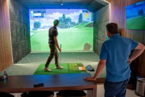 Golf Training Studio Setup