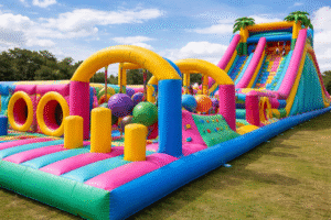 Inflatable Obstacle Challenge Arena