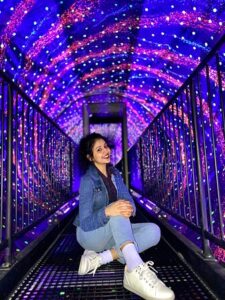 LED Rotating Tunnel 6 Interactive Timed Challenge Vortex Tunnel