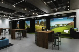 Mall Based Golf Simulator Installation