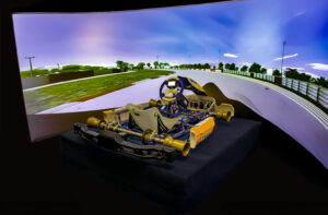 Simulation Integrated Karting Track