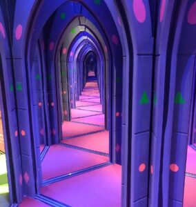 Strategic Planning For A Mirror Maze Attraction
