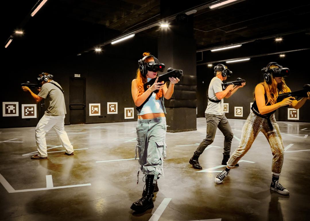 Designing a High Performance VR Exploration Arena