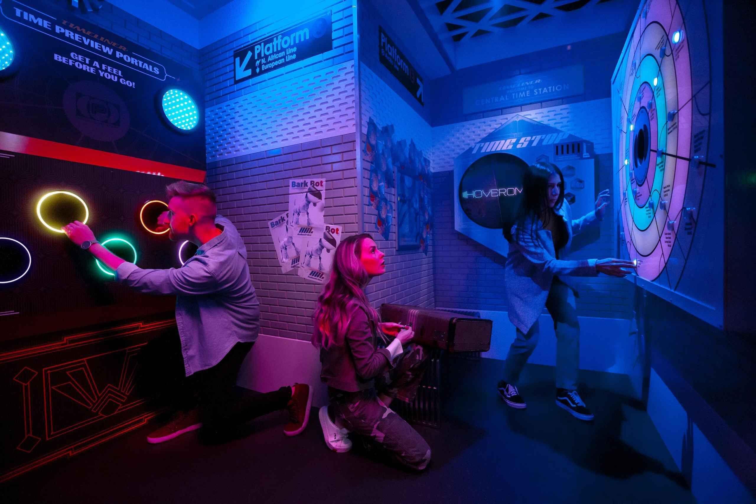 Launching a Time Travel Immersive Attraction