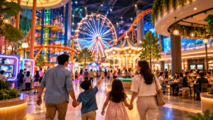 Family Adventure at the Indoor Theme Park