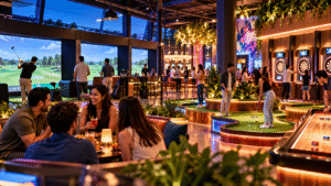 Best Thrill-Seeking Trampoline Parks in the Middle East: Top Destinations for Adrenaline Junkies 4 Vibrant Social Gaming Lounge